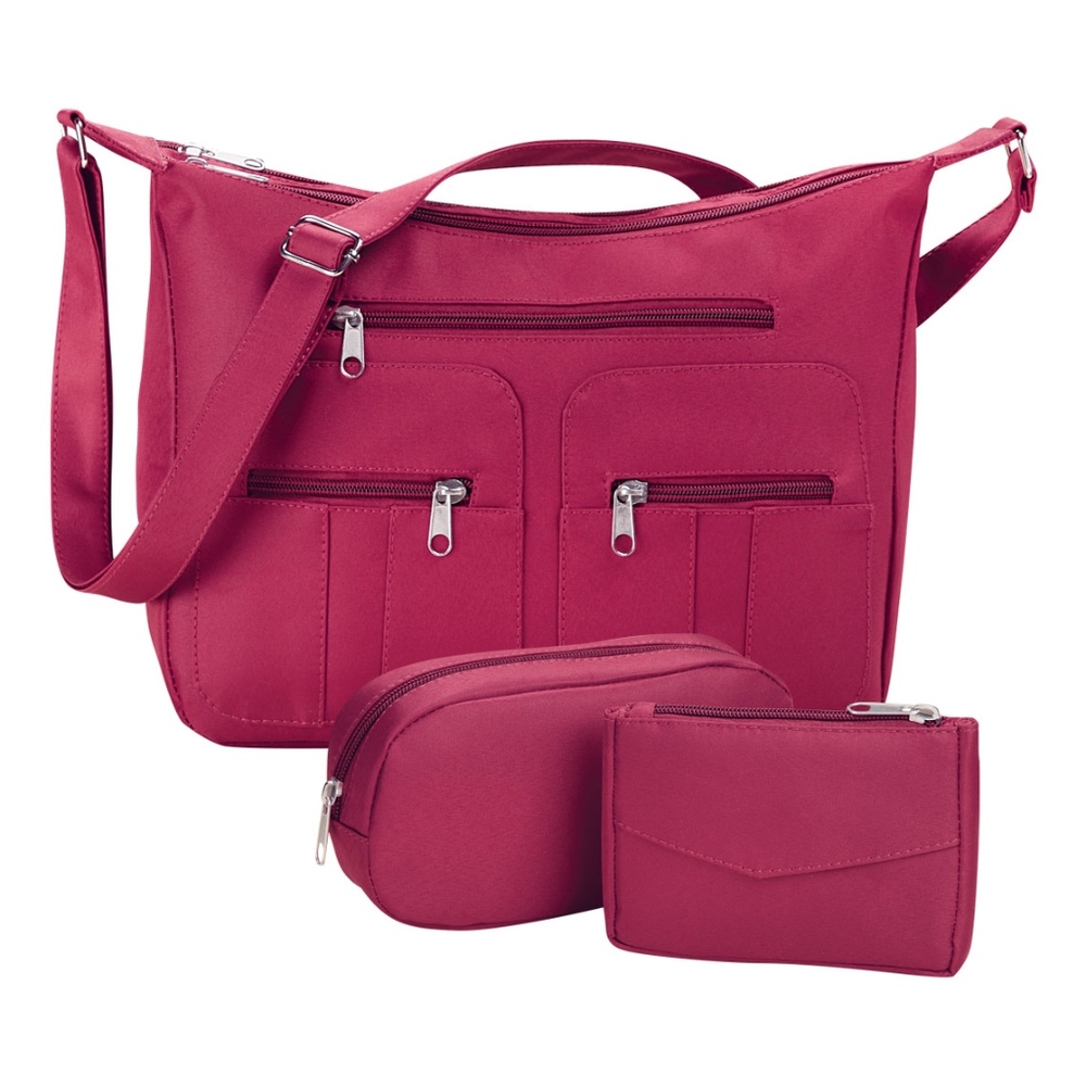 PCH CrossBody Shoulder Bag 3 Piece Combo Set